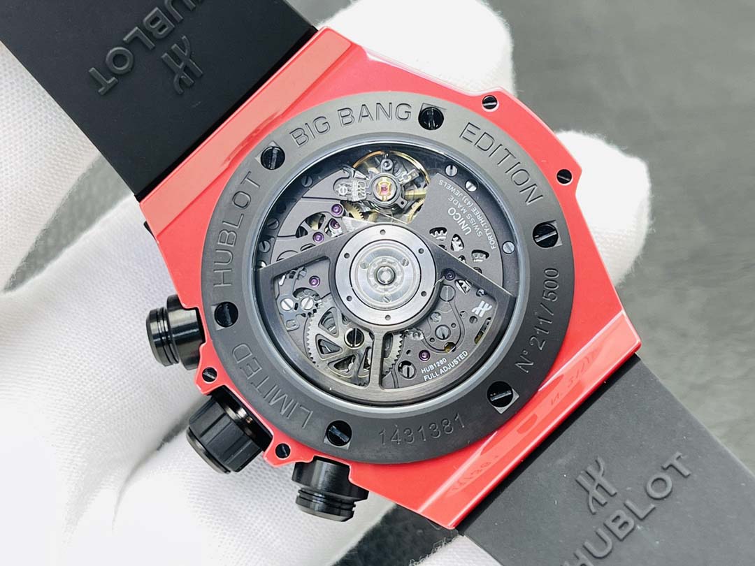 高仿 Hublot 宇舶 Big Bang Unico 大爆炸繫列彩色陶瓷手錶￥5980-復刻宇舶