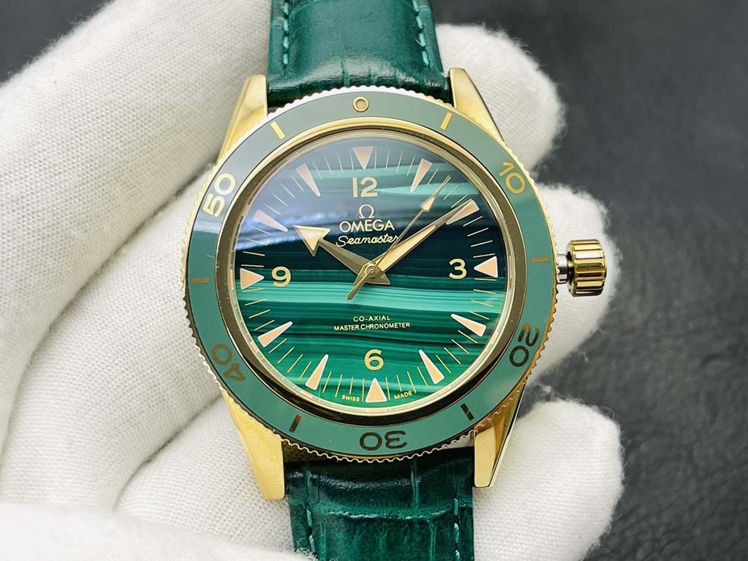 一比一復刻 Omega 歐米茄 Seamaster 錶 孔雀石騷綠￥4380-復刻歐米茄