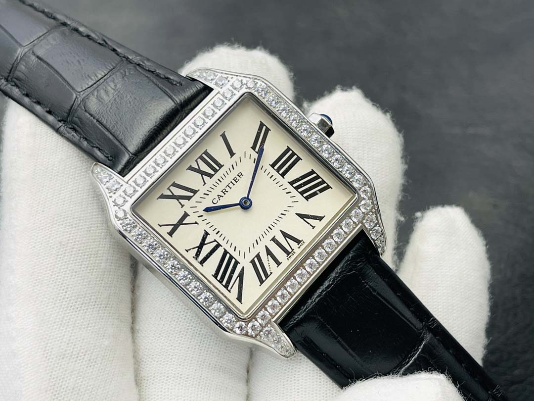 復刻 Cartier 卡地亞 Santos Dumont W2006951手錶￥3480-復刻卡地亞